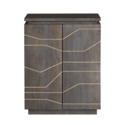 Brass Inlay Cabinet